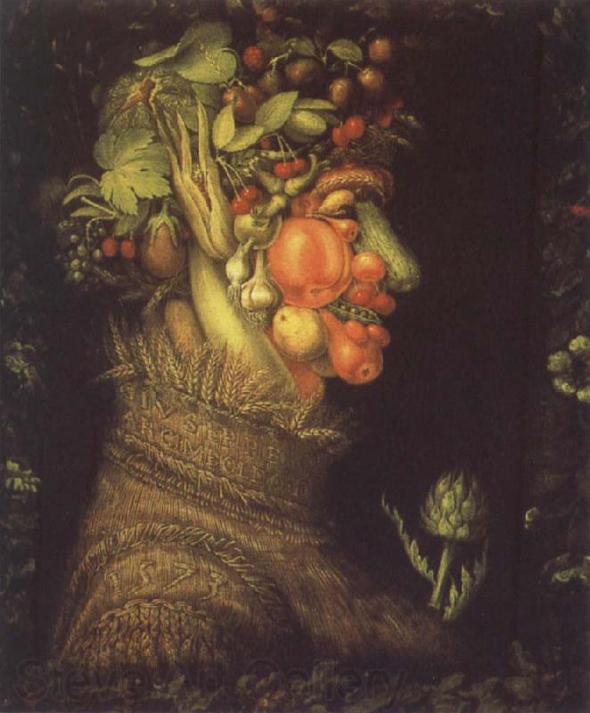 Giuseppe Arcimboldo Summer France oil painting art